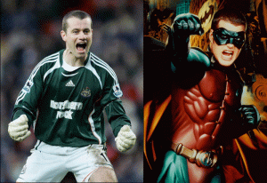 Ever see Shay Given and Chriss O'Donnell in the same room? Thought not...